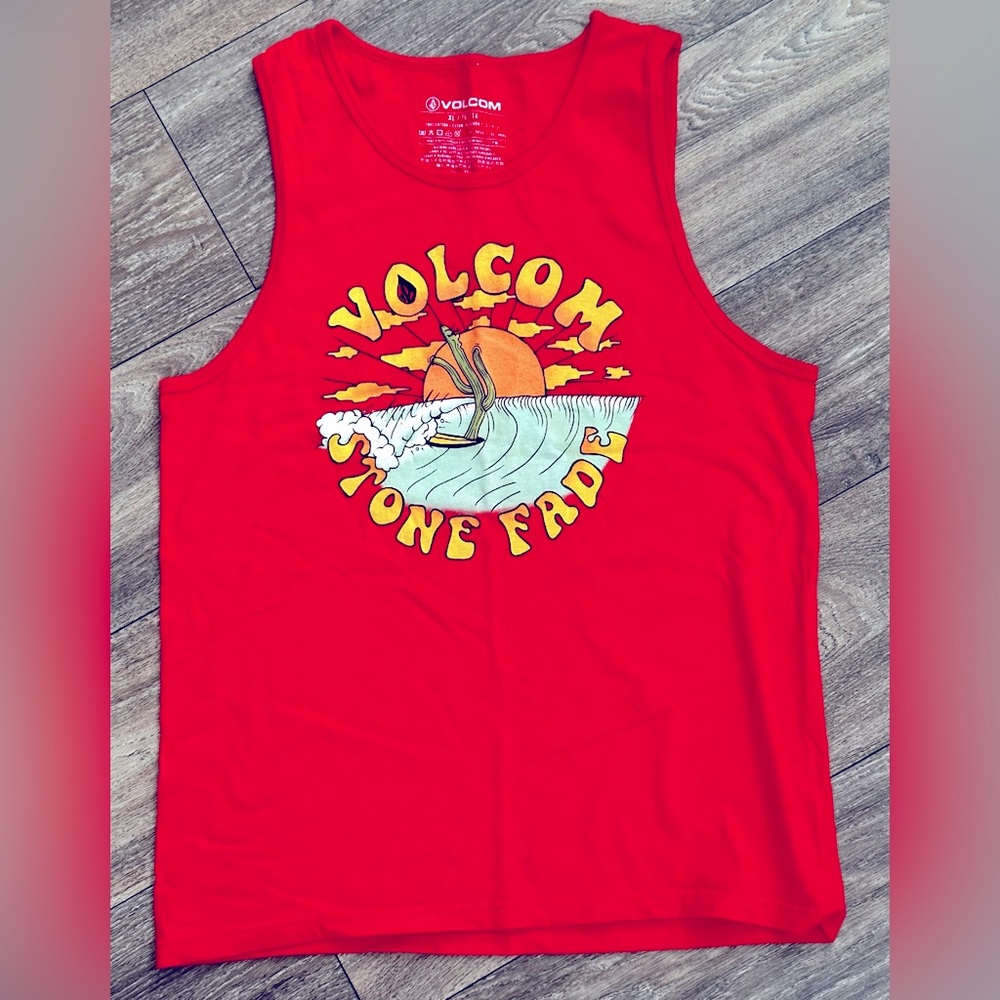 Volcom boys tank top